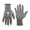 Ge Coated Gloves, Polyurethane, Gray, L 1 PR GG205XLC - alternate 1